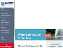 Tablet Screenshot of mpwc.com